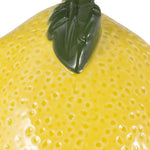Load image into Gallery viewer, Feeder - Yellow/Green Ceramic Lemon Bird House, 7 in.

