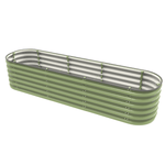 Load image into Gallery viewer, 17" Tall 6 In 1 "No Tools Needed" Premium Metal Raised Garden Bed Kit
