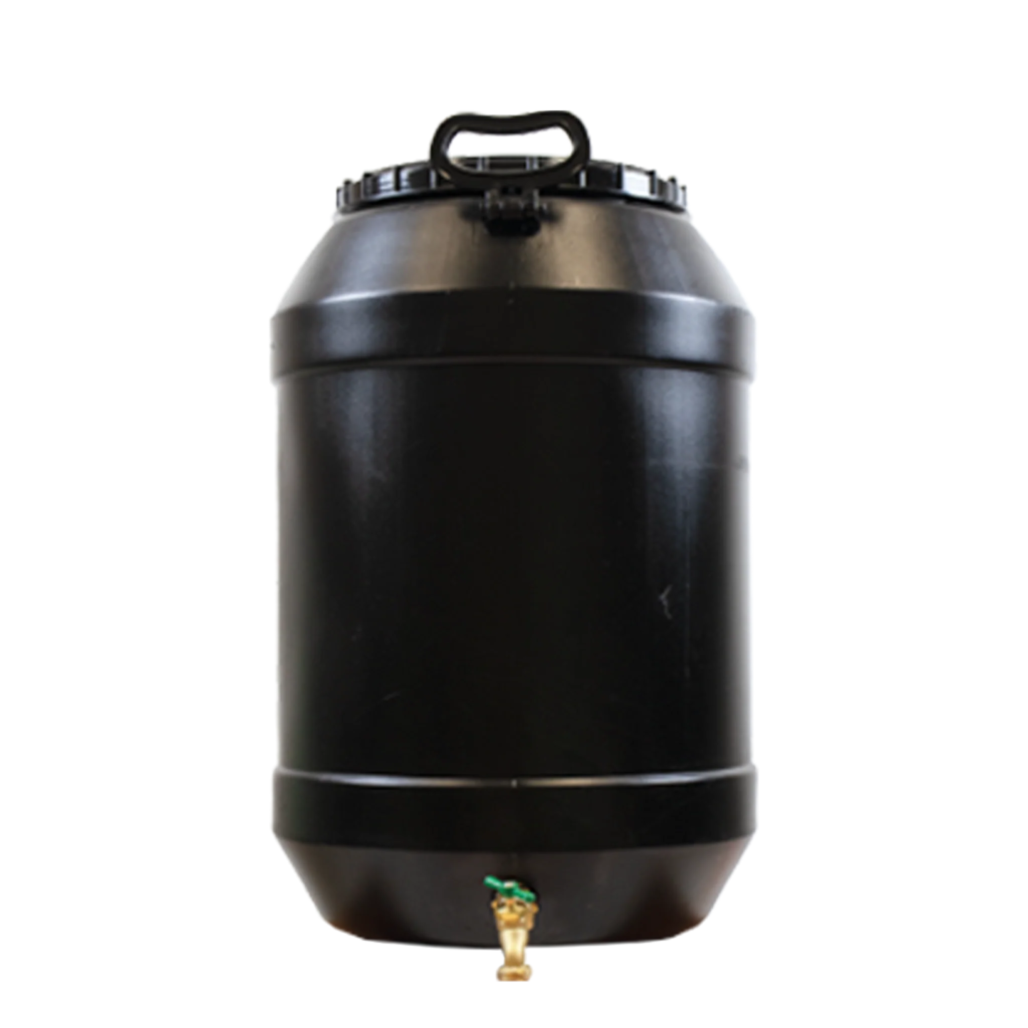 Mini Rain Barrel Black 17 Gallons