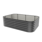 Load image into Gallery viewer, 17" Tall 6 In 1 "No Tools Needed" Premium Metal Raised Garden Bed Kit
